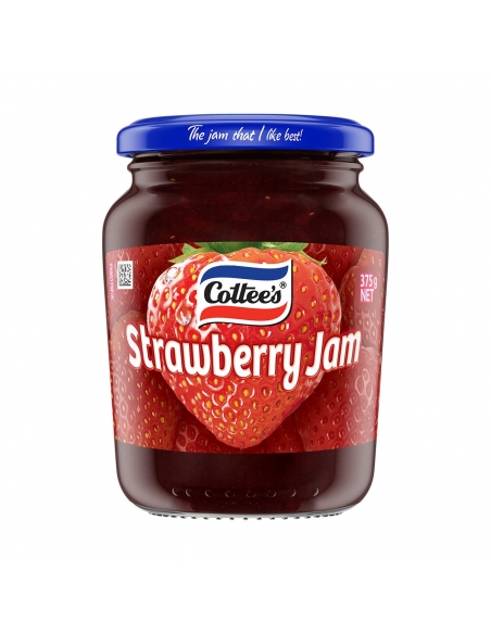 Cottee's Strawberry Jam 375g x 1