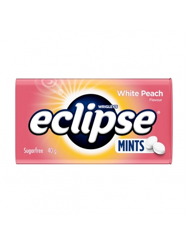 Eclipse Mints White Peach 40g x 12