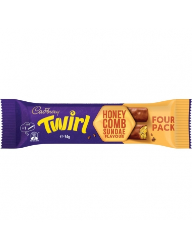 Cadbury Helado de panal Twirl 54 g x 42