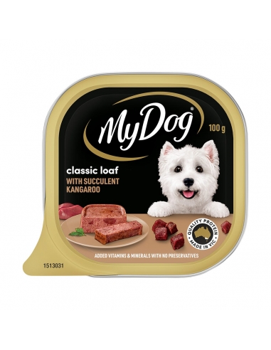 Mijn dog klassiek brood met kangaroo 100 g x 1