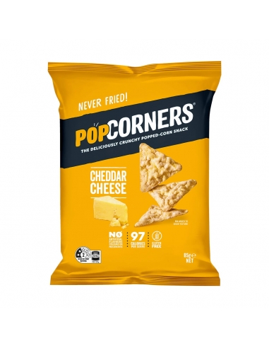 Popcorners cheddar 85 g x 6