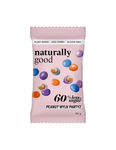 Naturally Good Peanut Mylk Partyz 50g x 10