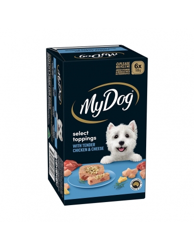 My Dog Select Toppings Chicken & Cheese 100g 6 Pack x 1