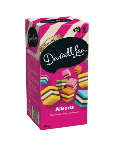 Darrell Lea Allsorts Likorice Gift Box 850G x 6