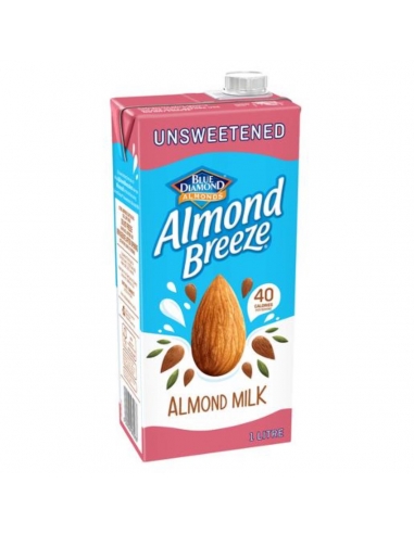 Blue Diamond Unsweetened Almond Milk 1l x 1