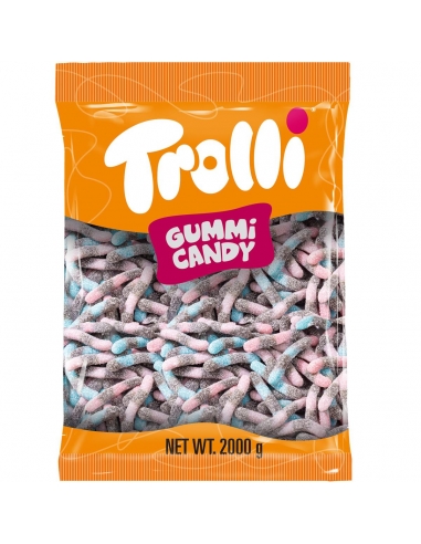 Trolli Britecrawlers Cukierki z jagód 2 kg x 4