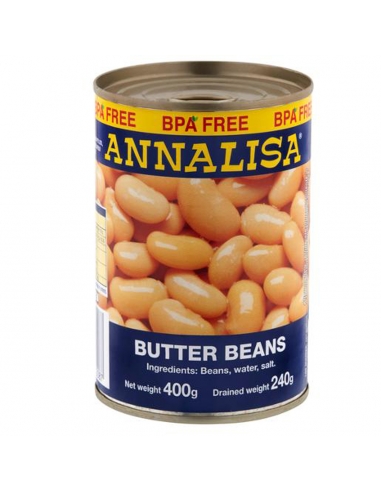 Annalisa バタービーンズ 400g