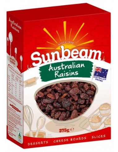 Sunbeam Foods Seeded Raisins 375gm x 1
