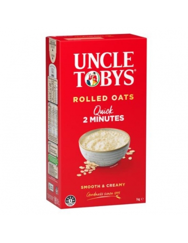 Uncle Toby Quick Oats Breakfast Cereal 1kg x 1