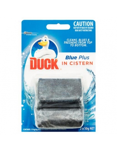Duck In waterreservoir blauw, 2 stuks, 50 gram