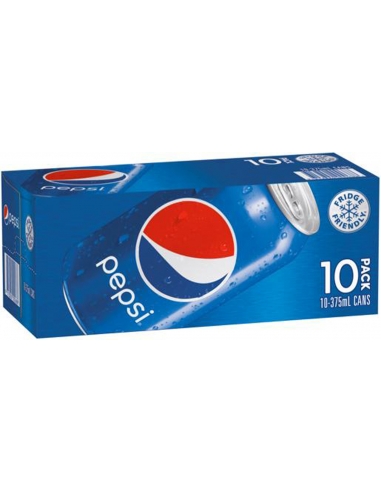 Pepsi Cola Bebida suave 375m x 10