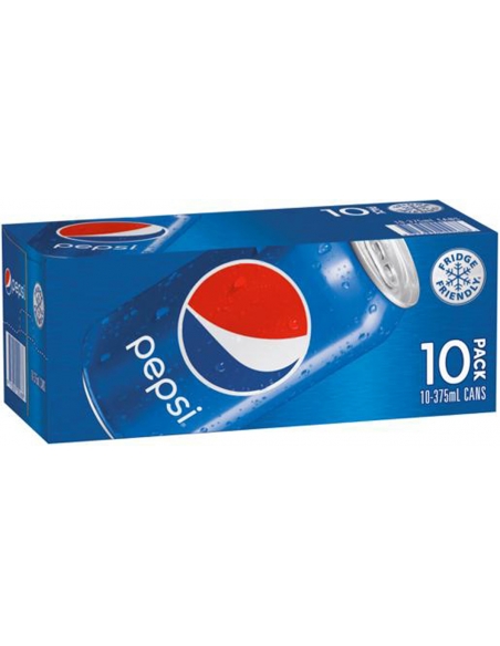 Pepsi Cola Soft Drink 375m x 10