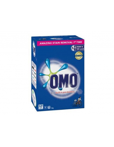 Omo 1. 积极清洁阵线和Tong Loader Laundry Pow 5 公斤