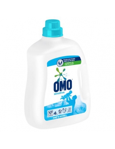 Omo Front & Top Sensitive Laundryrag 4l