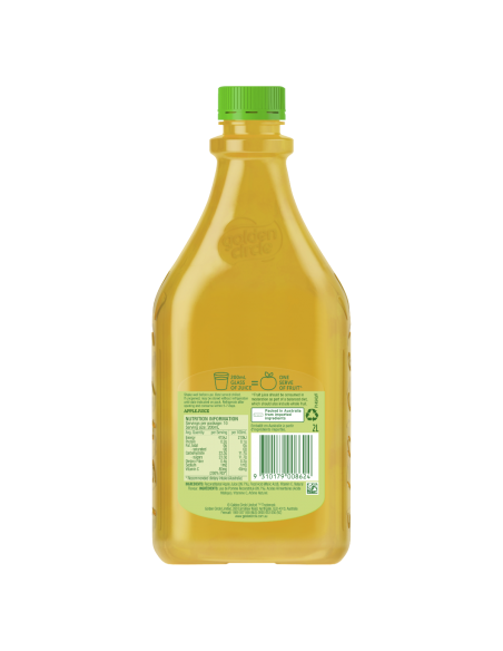 Golden Circle 苹果汁 2l