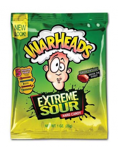 Mega Warheads Warhead Candy 28gm x 12