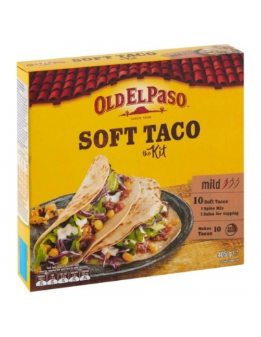 Old El Paso Soft Taco Kit 405gm x 1