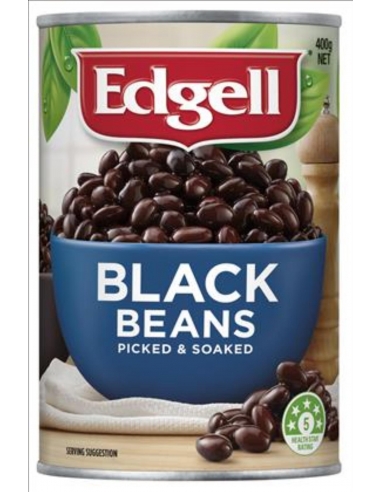 Edgell Beans Black 400 Gr x 1