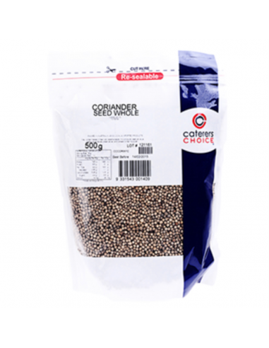Caterers Choice Seeds Coriander Whole 500 Gr x 1