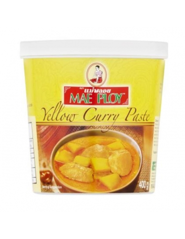 Maeploy Paste Curry Huang 400 Gr Tub