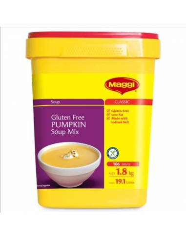 Maggi Soup Pumpkin Gluten Gratuit 1.8 Kg Pail