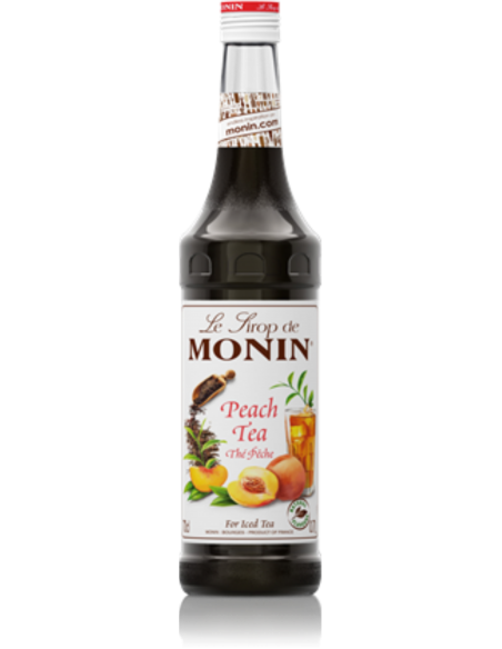 Monin Syrup Pfirsich Tee 700 Ml Flasche