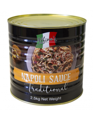 Alfinas Salsa Napoli 2.5 Kg Can