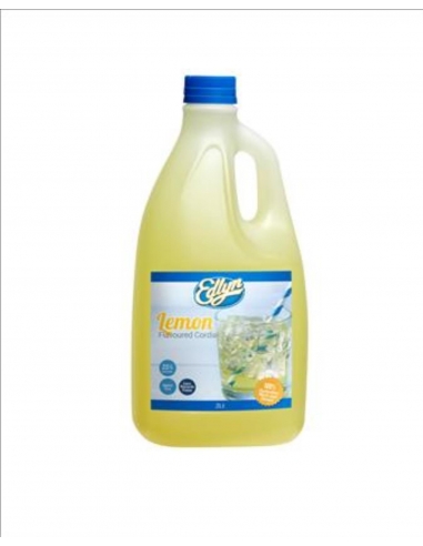 Edlyn Cordial Lemon 2 liter fles