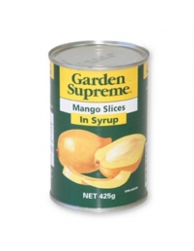 Garden Supreme Mango schijven in siroop 425 gr blik