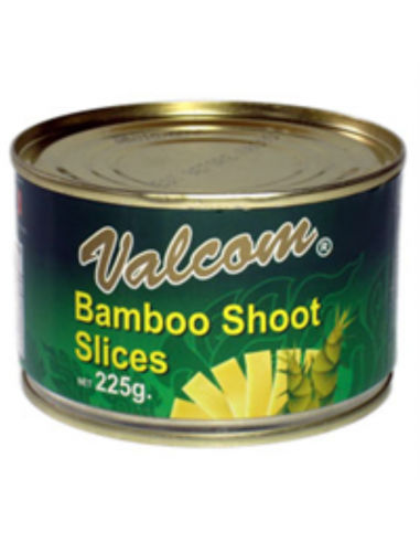 Valcom Bamboo Shoots Sliced 230 Gr Can