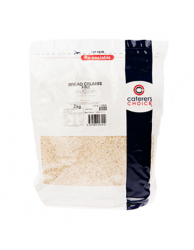 Caterers Choice Breadcrumbs Fine 2 Kg Packet