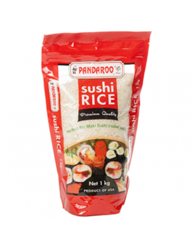 Pandaroo Sushi di riso 1 Kg Bag