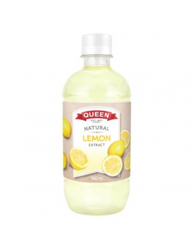 Queen Esencia Lemon Natural 500 Ml Bottle