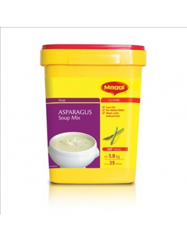 Maggi Asperges de soupe 1,8 Kg Pail