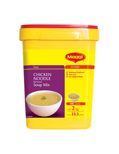 Maggi Zuppa di pollo Noodle 2 Kg Pail