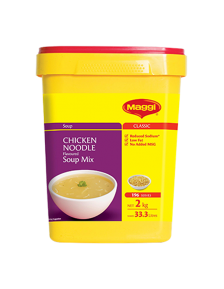 Maggi Soup Chicken Noodle 2 Kg Pail