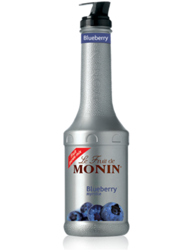 Monin Syrup Blueberry Pure Fruit 1 Lt Bottle