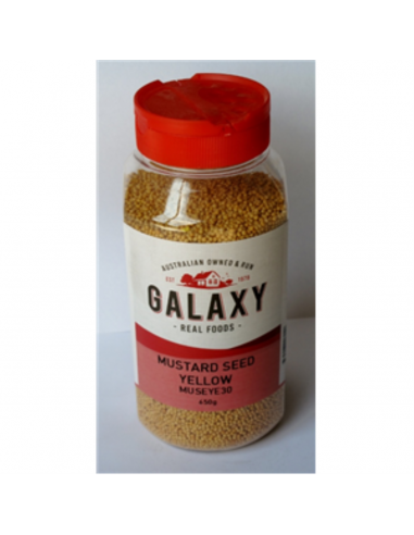 Galaxy Graines Moutarde Jaune 650 Gr Jar