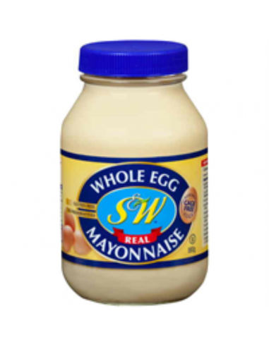 S&w Mayonaise (kooivrije eieren) 880 Gr Pot