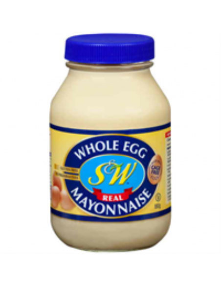 S&w Mayonnaise (cage Free Eggs) 880 Gr x 1