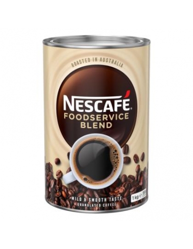 Nescafe Granaat van koffie Foodservice Mengsel 1 kg blik