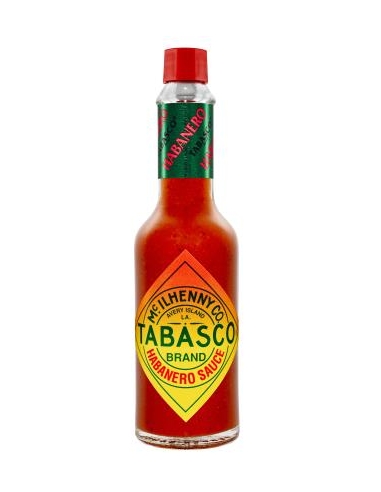 Tabasco Sauce Habanero Pepper 60 Ml Bottle