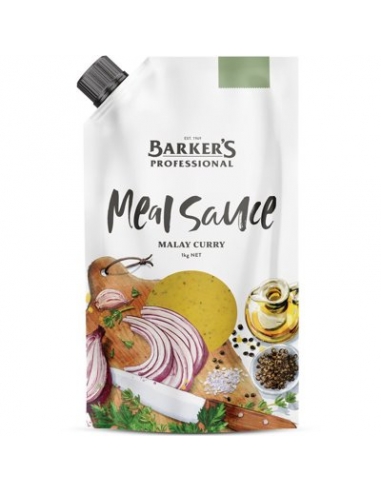Barkers Sauce Malay Curry 1 Kg x 1