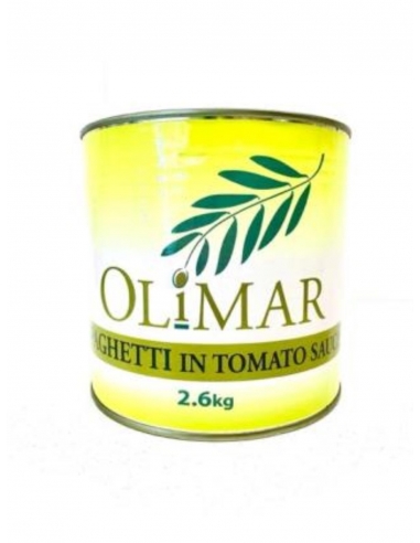 Olimar 番茄酱意大利面 2.6 公斤罐装