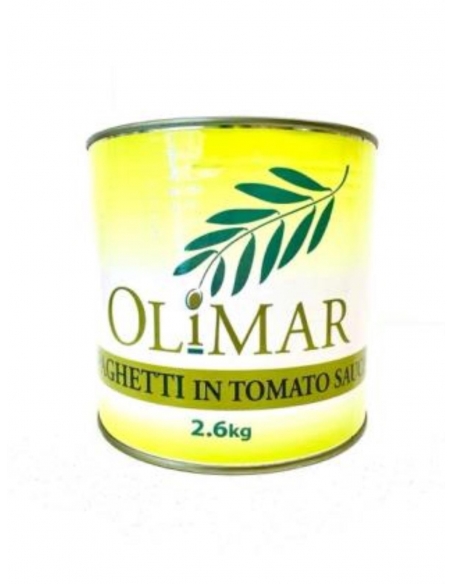 Olimar Spaghetti In Tomato Sauce 2.6 Kg x 1