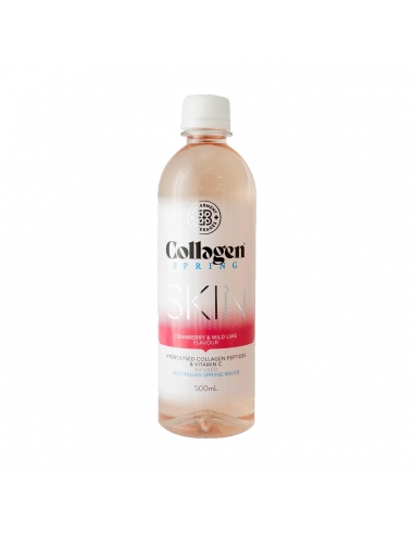 Collageen Spring Skin Cranberry & Wild Lime 500 ml x 6
