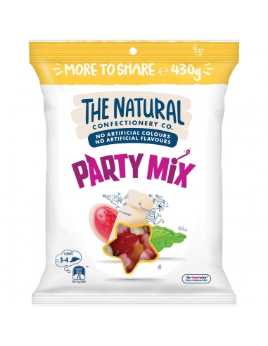 The Natural Confectionery Company Party Mix 430g x 10