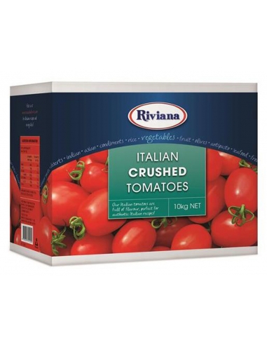 Riviana Foods Italian Crushed Tomatoes 10kg x 1