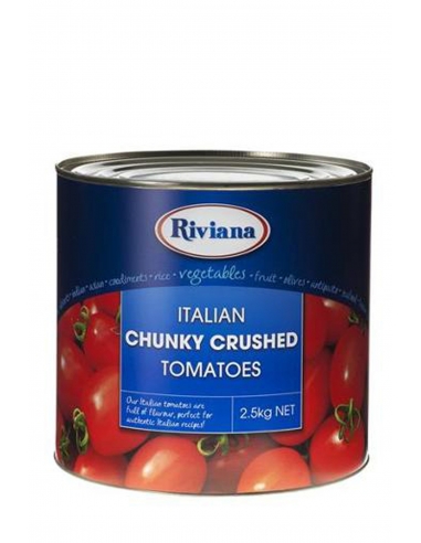 Riviana Foods Chunky Crushed Tomatoes 2.5kg x 1