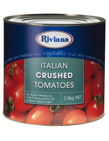 Riviana Foods Tomates croisées italiennes 2.5kg